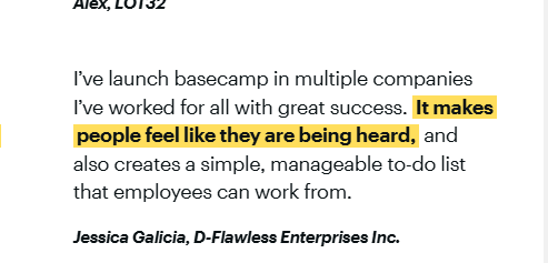 Real-Life Example: Basecamp