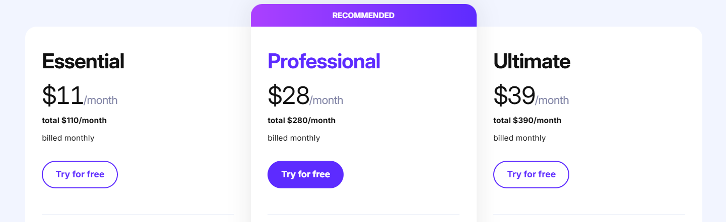 Productive.io Pricing