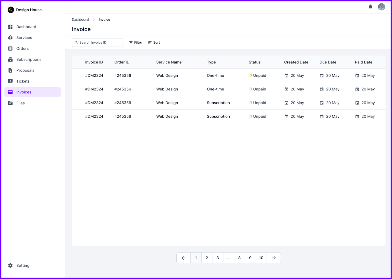 Agency Handy Invoice
