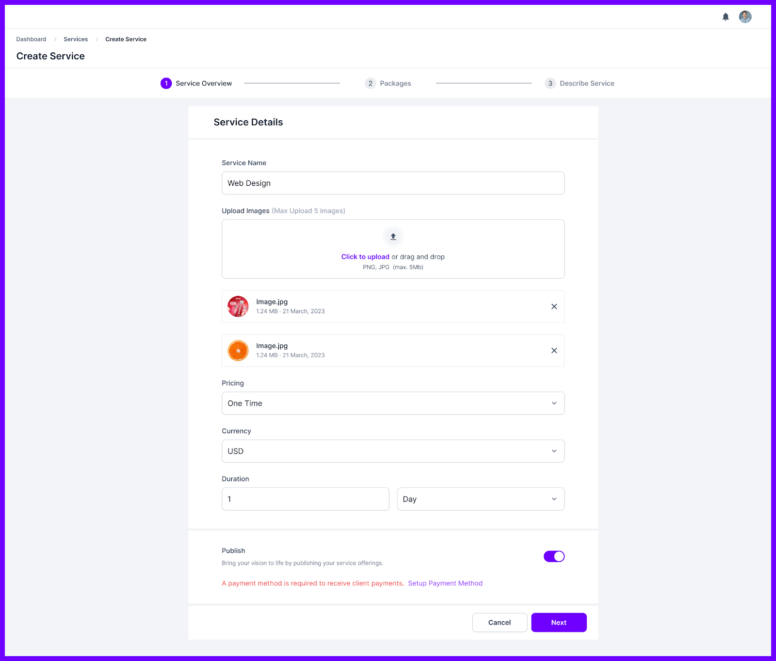 Agency Handy Create Service