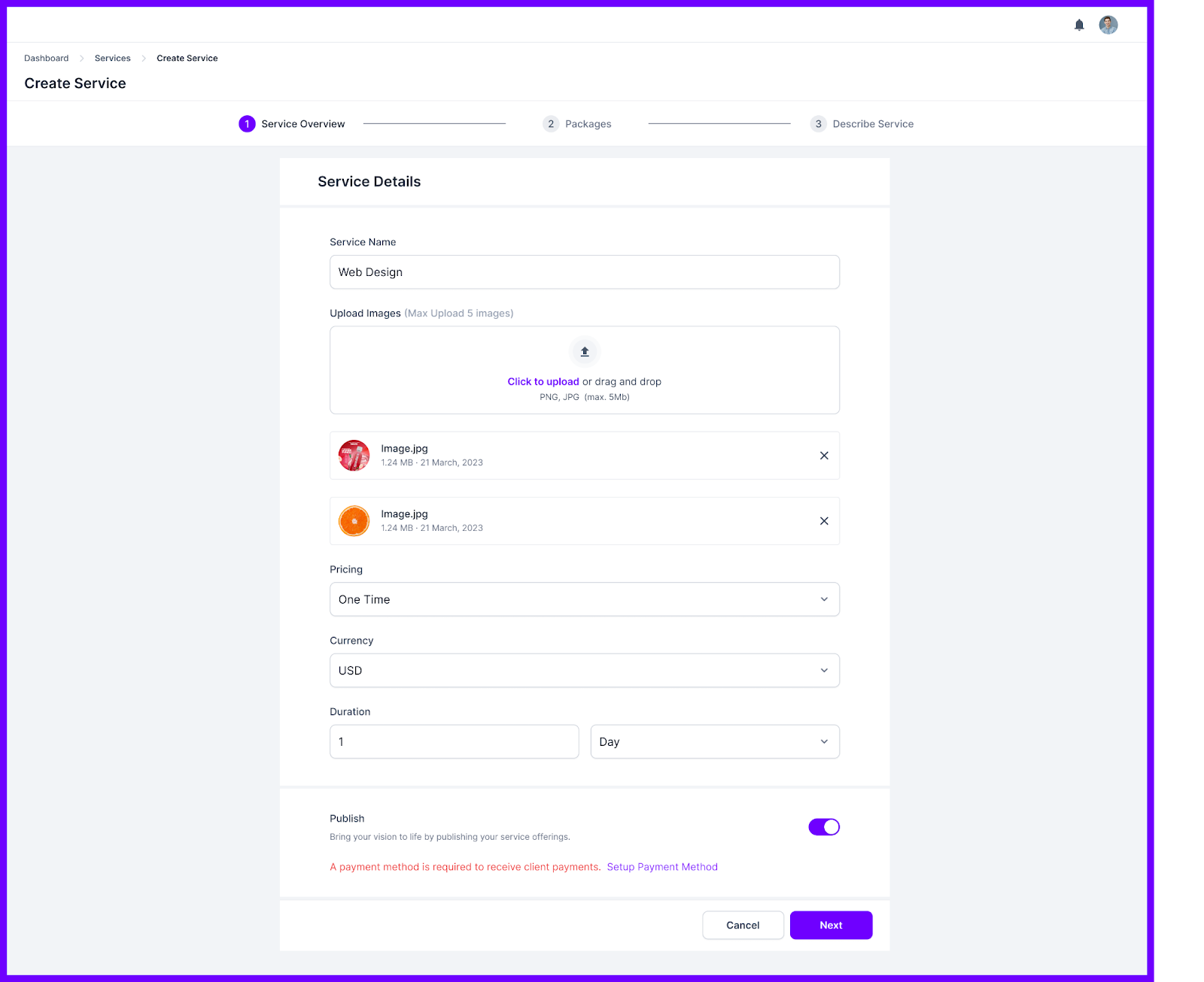 Agency Handy Create Service