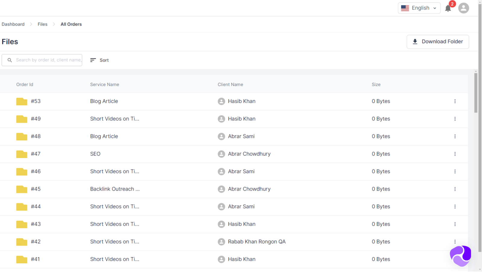 Agency Handy File Management